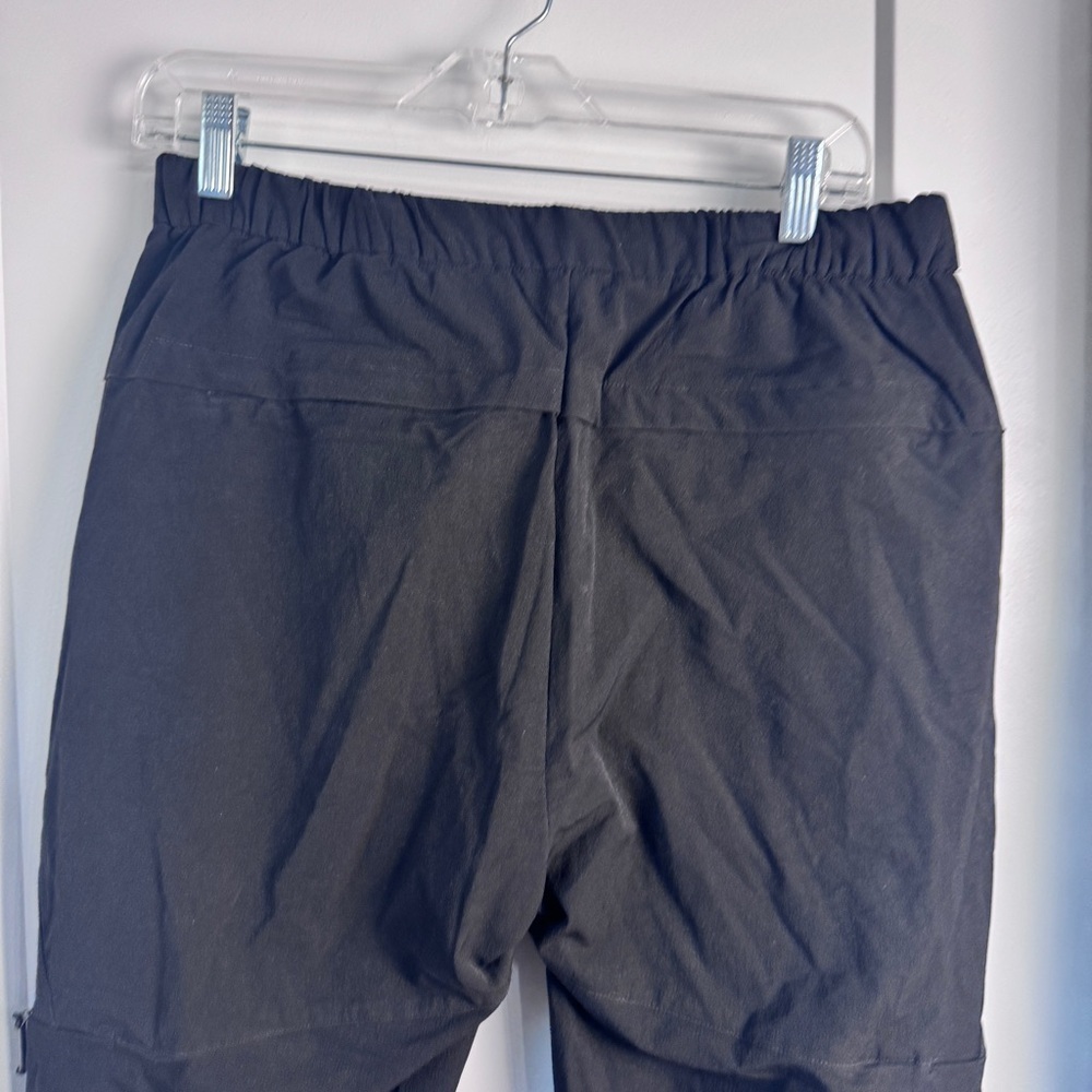 Alexander K Techwear Jogger Pants Men 32 Black Belted Utility Zip Pocket Belt - Picture 10 of 13
